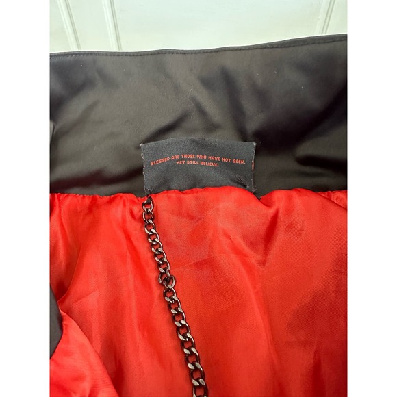 Only The Blind Slip on jacket black red size XL - Picture 5 of 9